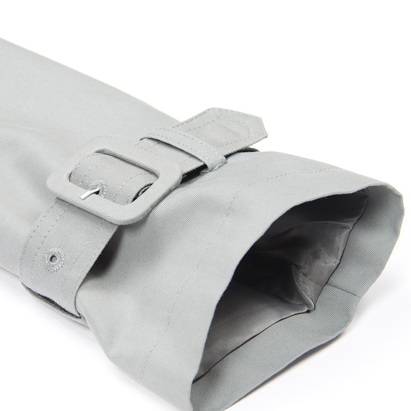 JAZZEVAR 2021 Autumn New Style Windbreaker Γυναικεία μανίκια μακρύ casual μπουφάν με διπλό στήθος