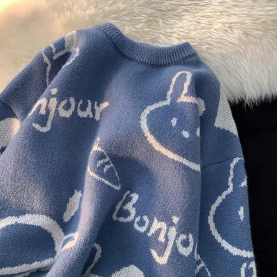 Sieviešu džemperi Sieviešu Lielizmēra Anime Y2k Ielas apģērbi ar garām piedurknēm Goth Winter Vintage apģērbi Estētiski Kawaii Topi Puloveri