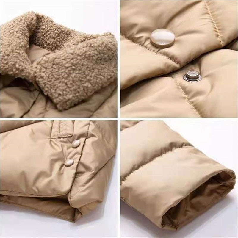 Χειμερινό παλτό Γυναικείο Parka 2021 Νέα Μόδα Χειμερινό Μπουφάν Wamen Βαμβακερή επένδυση Parka Outerwear Γυναικείο παλτό Ρούχα