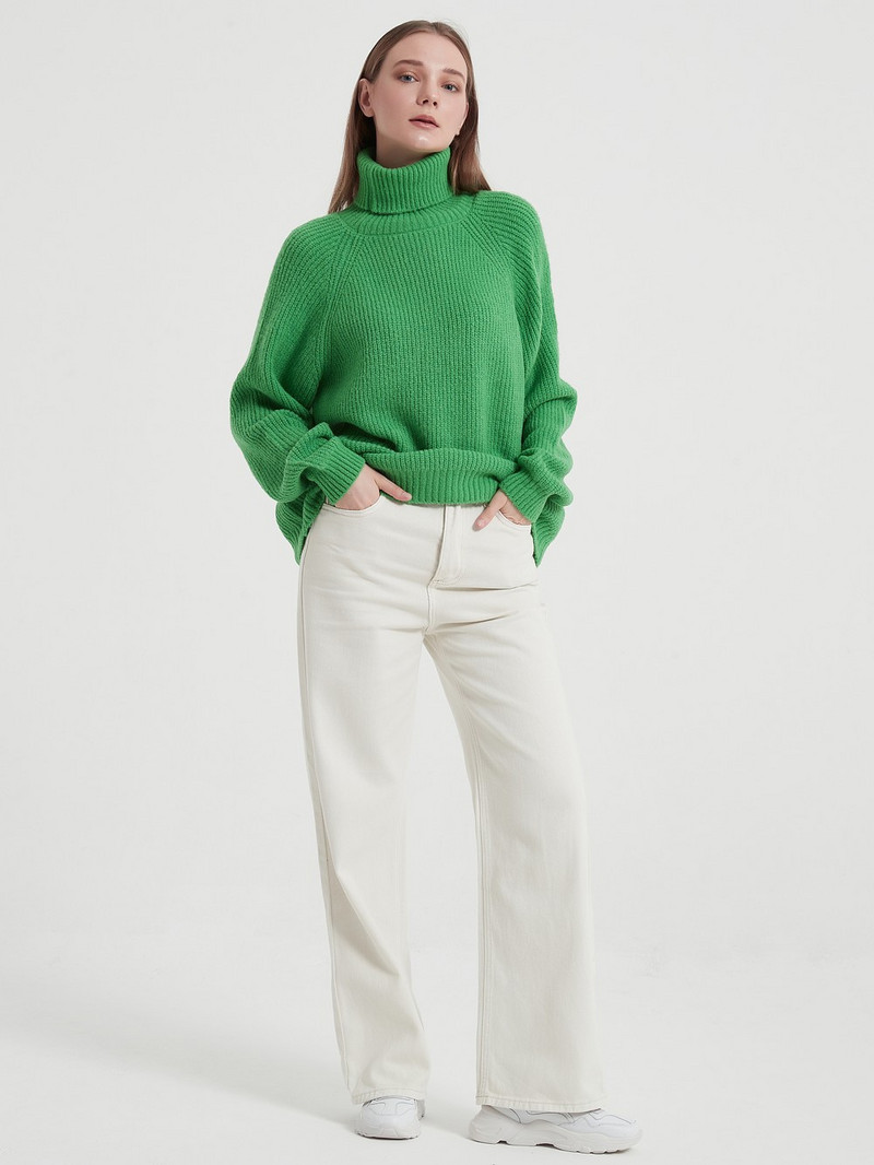 Wixra sieviešu pamata džemperis ar bruņurupuču apkakli, silts, biezs, brīvs džemperis, spilgtas krāsas džemperis, ikdienišķi topi, 2021. gada rudens ziema