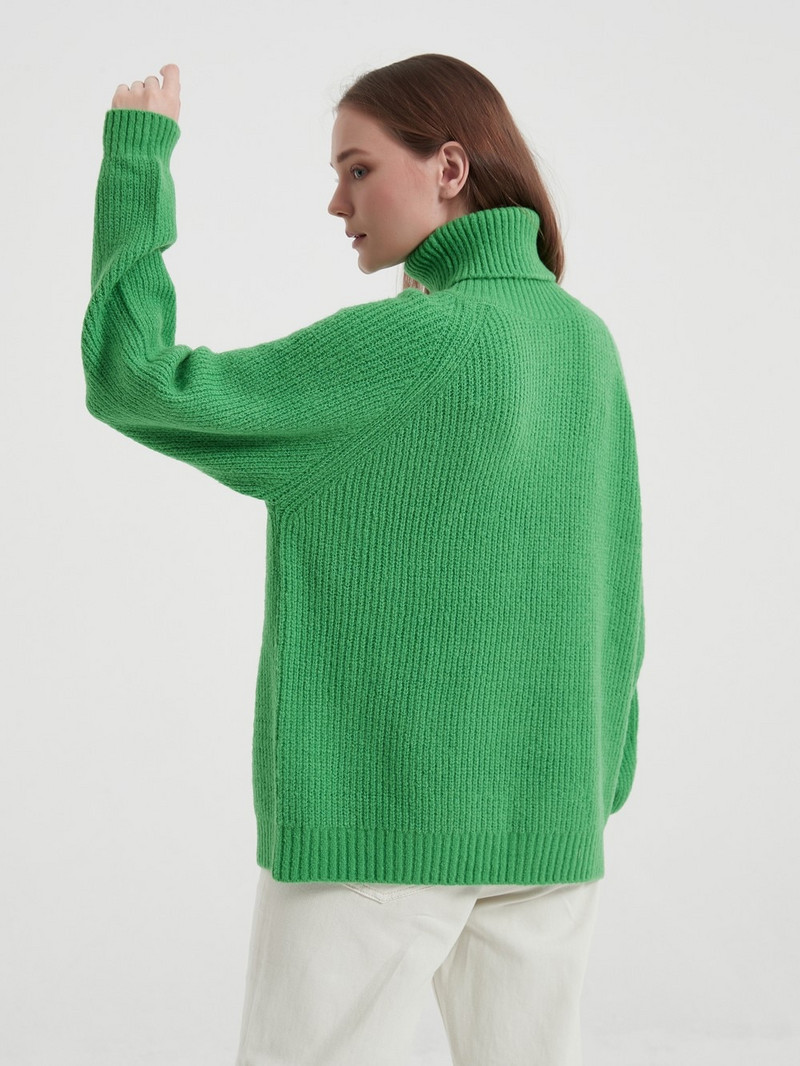 Wixra sieviešu pamata džemperis ar bruņurupuču apkakli, silts, biezs, brīvs džemperis, spilgtas krāsas džemperis, ikdienišķi topi, 2021. gada rudens ziema