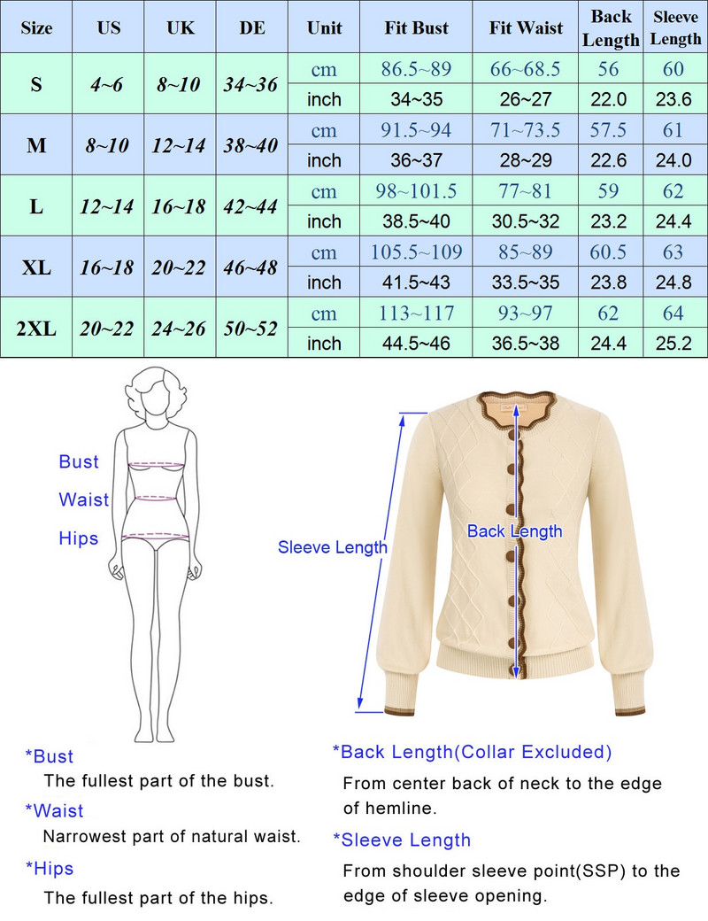 Ženski pleteni kardigan s dugmićima, kontrastne boje, dugi lanternasti rukavi, okrugli izrez, široki kroj, pulover, pletenina, gornja odjeća, kardigani A30
