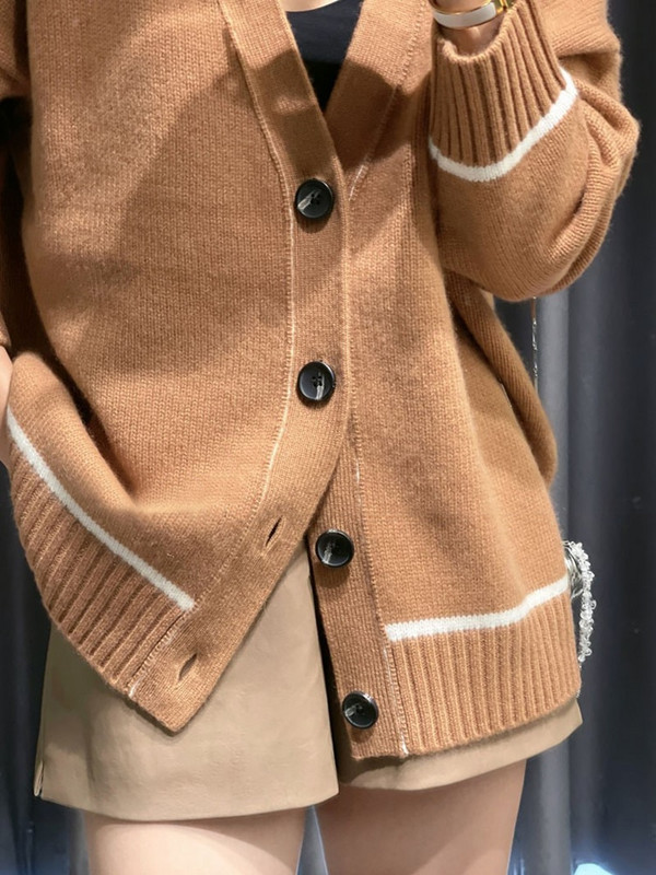 BELIARST jauns rudens un ziemas kašmira džemperis sieviešu V veida kakla izgriezuma jaka 100% merino vilnas tops ikdienas brīvs modes sieviešu jaka