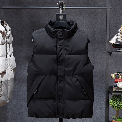 Liela izmēra vīriešu veste ziemas korejiešu kamuflāža Trend ikdienas veste ar kapuci Plus brīva 7XL 6XL