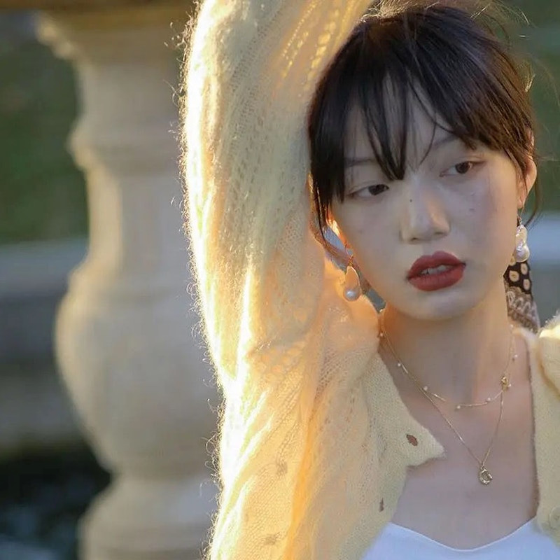 Sievietēm japāņu stila japāņu stila pilnas piedurknes, dobas, stilīgas meitenes, tīra ikdienas adīšana rudens preppy mīksta, vaļīga vintage