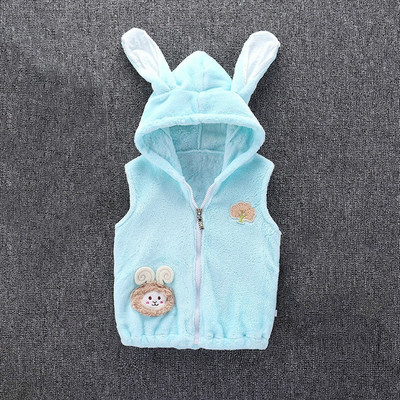 Pavasara bērnu apģērbi Vestes un vestes Meiteņu mazuļi Ziemas Silts Masīvs Veste Biezs Mētelis Virsdrēbes Apģērbi Jaka 90-120cm