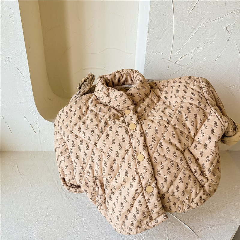 Κοριτσίστικα παιδικά παλτό για κορίτσια 2021 Fashion Thicken Velvet Χειμερινό Φθινοπωρινό Top Βαμβακερή ζακέτα Παιδικά ρούχα