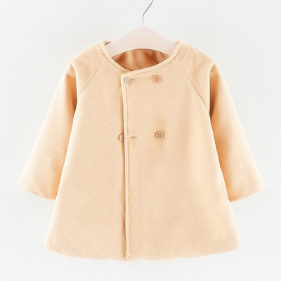 Halilo Baby Girl Ανοιξιάτικο παλτό μαλλί σε στυλ κάπας Παιδικά ρούχα για κορίτσια Παιδικά παλτό Μόδα Princess Παιδικά κορίτσια Παλτό και μπουφάν