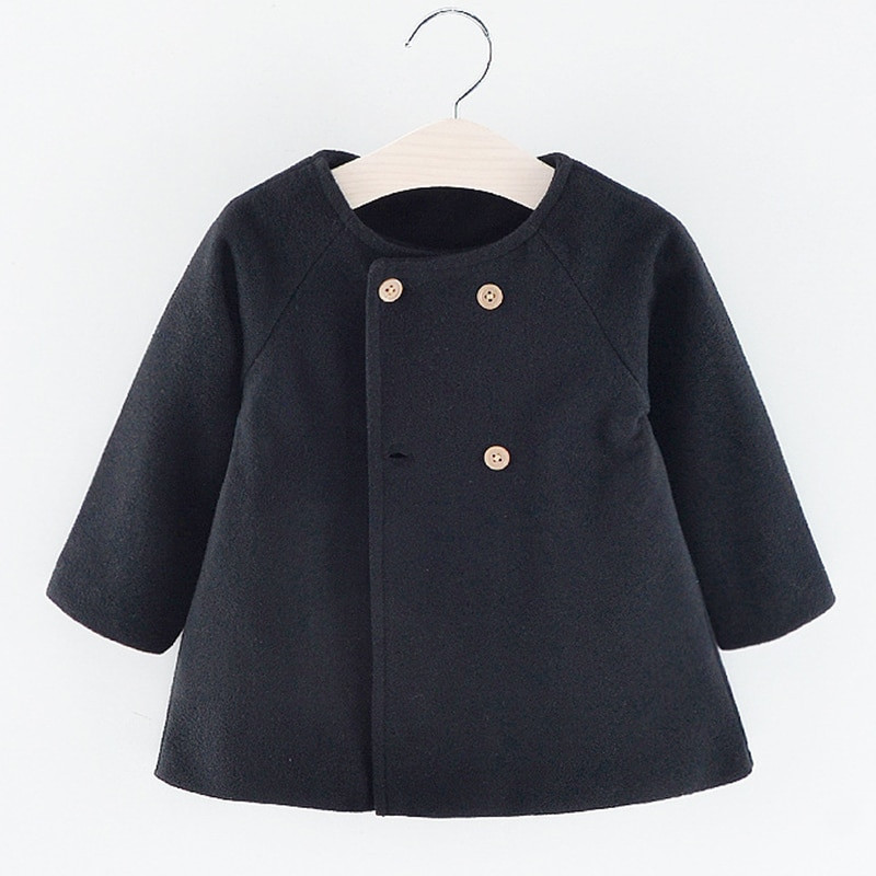 Halilo Baby Girl Ανοιξιάτικο παλτό μαλλί σε στυλ κάπας Παιδικά ρούχα για κορίτσια Παιδικά παλτό Μόδα Princess Παιδικά κορίτσια Παλτό και μπουφάν