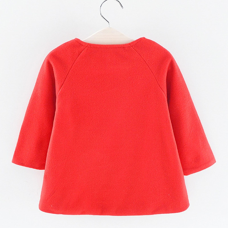 Halilo Baby Girl Ανοιξιάτικο παλτό μαλλί σε στυλ κάπας Παιδικά ρούχα για κορίτσια Παιδικά παλτό Μόδα Princess Παιδικά κορίτσια Παλτό και μπουφάν