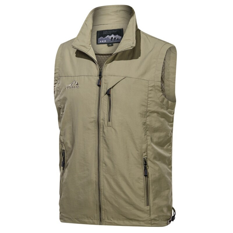 Vīriešu brīvdabas vestes 2022. gada pavasarī, vairākas kabatas, pārgājieni, darbs, fotografēšana, veste, vīrieša zivju veste, ūdensizturīga, elpojoša veste, izmērs 6 XL