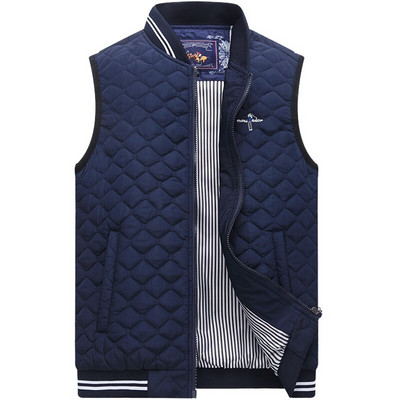 2020. gada rudens bieza silta veste Vīriešu Kenty Shark zīmola vīriešu jakas bez piedurknēm parka mēteļi vīriešu vējjaka dāvana vīriešiem, izmērs 4XL