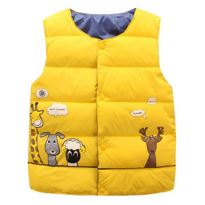 Zēni Zēni Meitenes Silts Pavasaris Rudens Dūnu Jaka Veste Bērnu Virsdrēbes Toddler Polsterēts Veste Bērnu Apģērbi Apģērbi