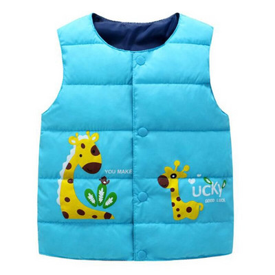 Zēni Zēni Meitenes Silts Pavasaris Rudens Dūnu Jaka Veste Bērnu Virsdrēbes Toddler Polsterēts Veste Bērnu Apģērbi Apģērbi