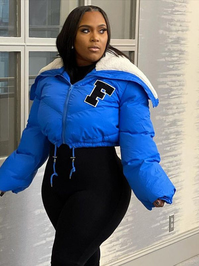 Modna jesensko-zimska puhasta jakna i kaputi Ženska božićna gornja odjeća balon kroja Topla odjeća