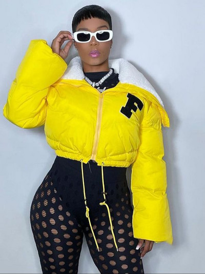 Modna jesensko-zimska puhasta jakna i kaputi Ženska božićna gornja odjeća balon kroja Topla odjeća