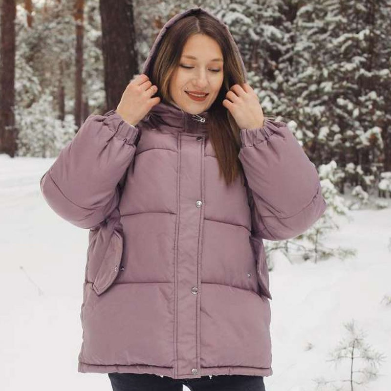 2021. gada rudens ziema, jauni sieviešu mēteļi, zilas jakas, mētelis ar kapuci, biezs kokvilnas parks, liela izmēra jaka sievietēm