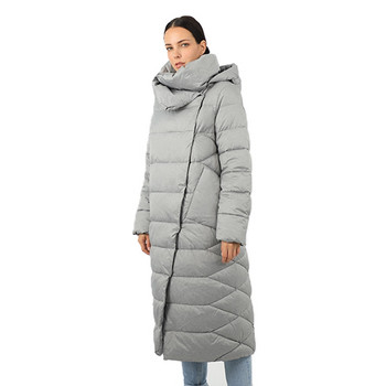 Γυναικείο μπουφάν Long Down Parkas Outerwear Καπιτονέ Παλτό Γυναικείο Γραφείο Γυναικείο Βαμβακερό Ρούχο Ζεστής Ποιότητας Αντιανεμικό 19-157