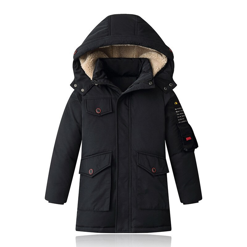 -30 stupnjeva zimska topla jakna za dječake srednje dužine dječji donji kaput dječja deblja topla gornja odjeća 5-15 godina parka LC343