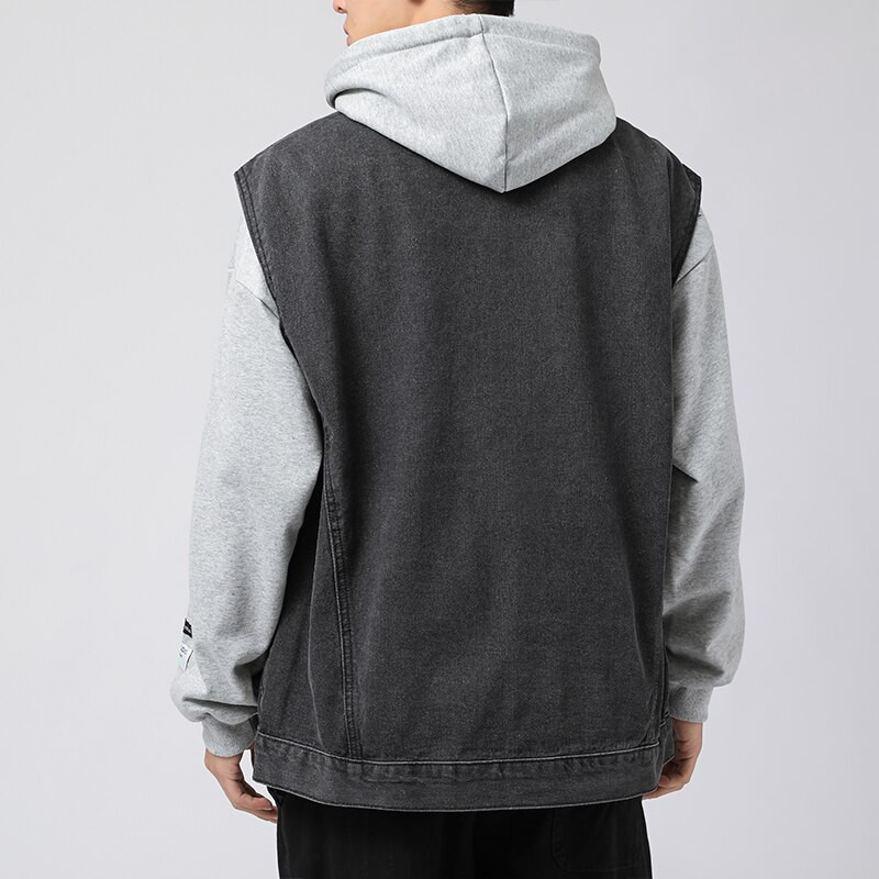 Traper prsluk Muška jakna Pamuk 2021. Odjeća Modni prsluk proljeće ljeto Muške ležerne traperice Vintage jakna Korejski kaputi Topovi