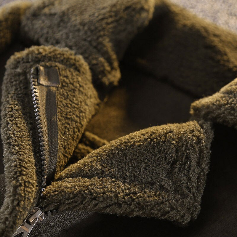 VFOCHI jauns zēnu meiteņu vilnas mētelis zamšādas jaka ziemas bērniem vēja necaurlaidīgs mētelis bērnu apģērbs unisex zēniem meiteņu vilnas mētelis virsdrēbes