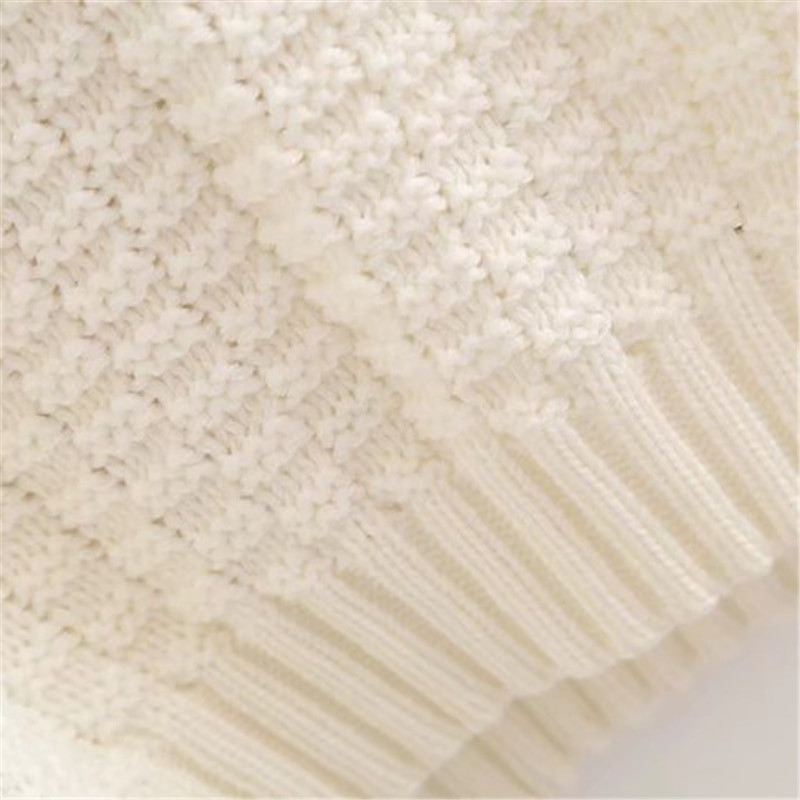 2019 Νέο πουλόβερ Γυναικεία πουλόβερ Φθινοπωρινό Πλεκτό Πλεκτό Πουλόβερ Μακρυμάνικο Ο-Λιιμόκοψη Γλυκά Πλεκτά πουλόβερ