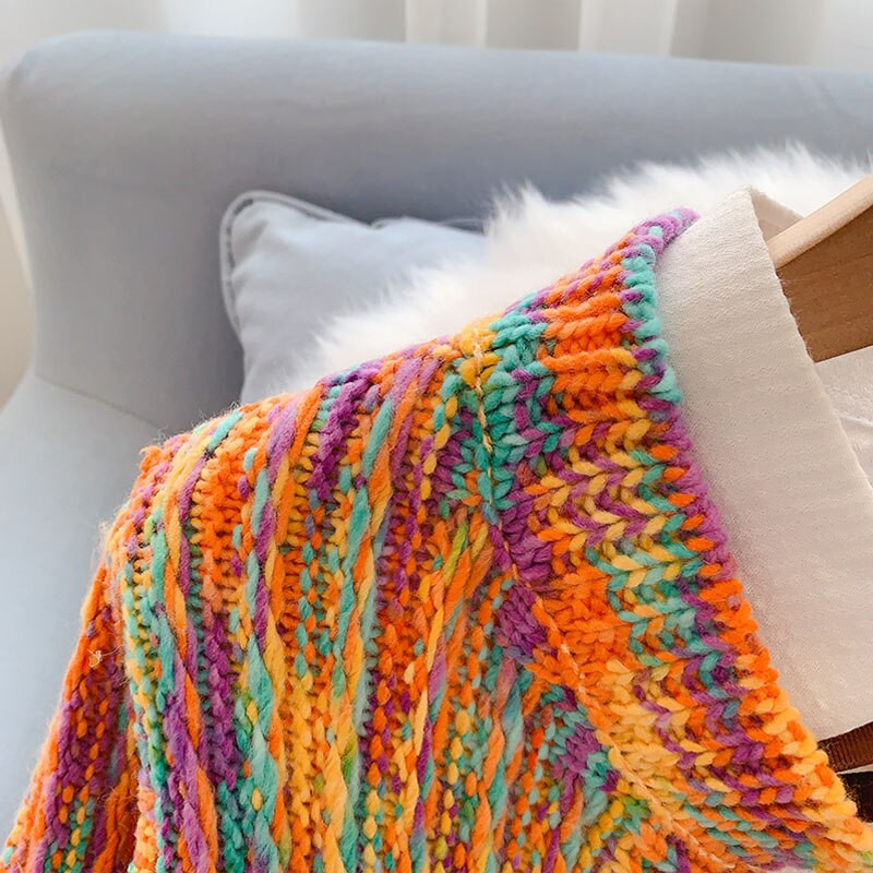 Színes virág vonalú pulóver dzseki női kardigán 2022 őszi új kötött pulóver felső koreai változata