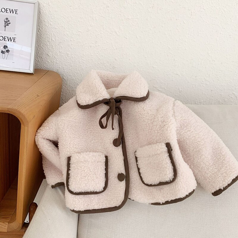 MILANCEL Ziemas bērnu parki, apkakles, meiteņu kažoki, truši kažokādas iekšā, bērnu virsdrēbes