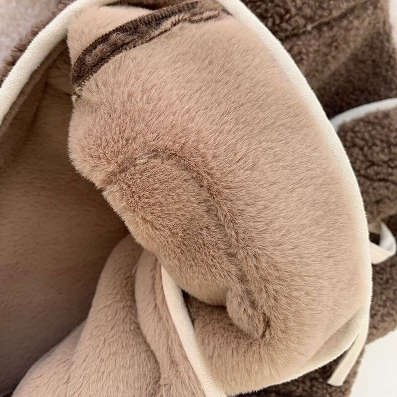 MILANCEL Ziemas bērnu parki, apkakles, meiteņu kažoki, truši kažokādas iekšā, bērnu virsdrēbes