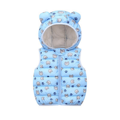 Παιδικά βαμβακερά ρούχα Παχύ τζάκετ για κορίτσια Βρεφικό χειμωνιάτικο ζεστό παλτό Παιδικό κοστούμι με κουκούλα με φερμουάρ Αγόρια περισσότερα από τα παιδικά χειμωνιάτικα ρούχα