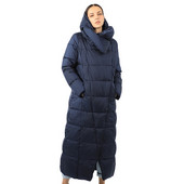 Sieviešu garās dūnu kokvilnas, stepēta kapuce, noņemama apkakle, vēja necaurlaidīga biroja Lady Parka 19-255
