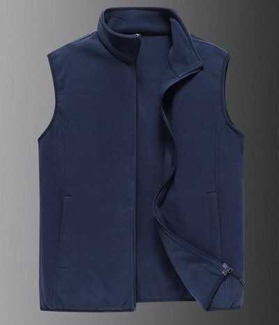 Plus μέγεθος 6XL 7XL 8XL Γιλέκο Αμάνικο Ανδρικό Φθινοπωρινό Γιλέκο Ανδρικό κέλυφος Μαλακό Ζεστό Γιλέκο Fleece Μπουφάν ψαρέματος Ανδρικά ρούχα