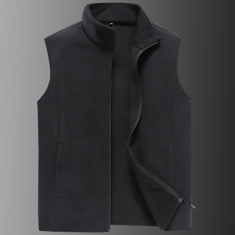 Plus μέγεθος 6XL 7XL 8XL Γιλέκο Αμάνικο Ανδρικό Φθινοπωρινό Γιλέκο Ανδρικό κέλυφος Μαλακό Ζεστό Γιλέκο Fleece Μπουφάν ψαρέματος Ανδρικά ρούχα