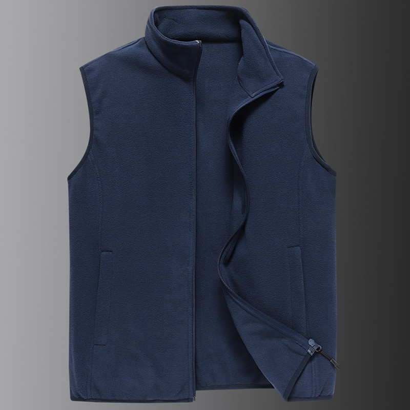Plus μέγεθος 6XL 7XL 8XL Γιλέκο Αμάνικο Ανδρικό Φθινοπωρινό Γιλέκο Ανδρικό κέλυφος Μαλακό Ζεστό Γιλέκο Fleece Μπουφάν ψαρέματος Ανδρικά ρούχα