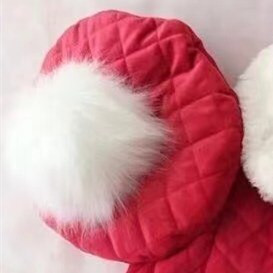 1-12 G Baby Girl Rudens ziema Handmand Pielāgots Palace Anglija Spānijas sarkanā samta princeses vilnas mētelis Ziemassvētku gadījumam