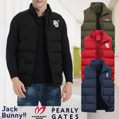 Ανδρικό γιλέκο γκολφ με εκτύπωση πολυτελούς μάρκας Αμάνικο μπουφάν Ανδρικά βαμβακερά παλτά με επένδυση Εξαιρετικά λεπτά, ζεστά ελαφριά ανδρικά αθλητικά γιλέκα