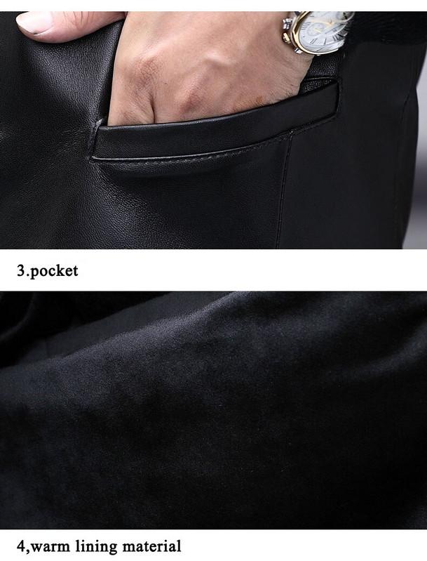 Klasični muški prsluk od prave kože s V-izrezom Muški zimski topli prsluci Hommes Ležerno formalno odijelo bez rukava Prsluk