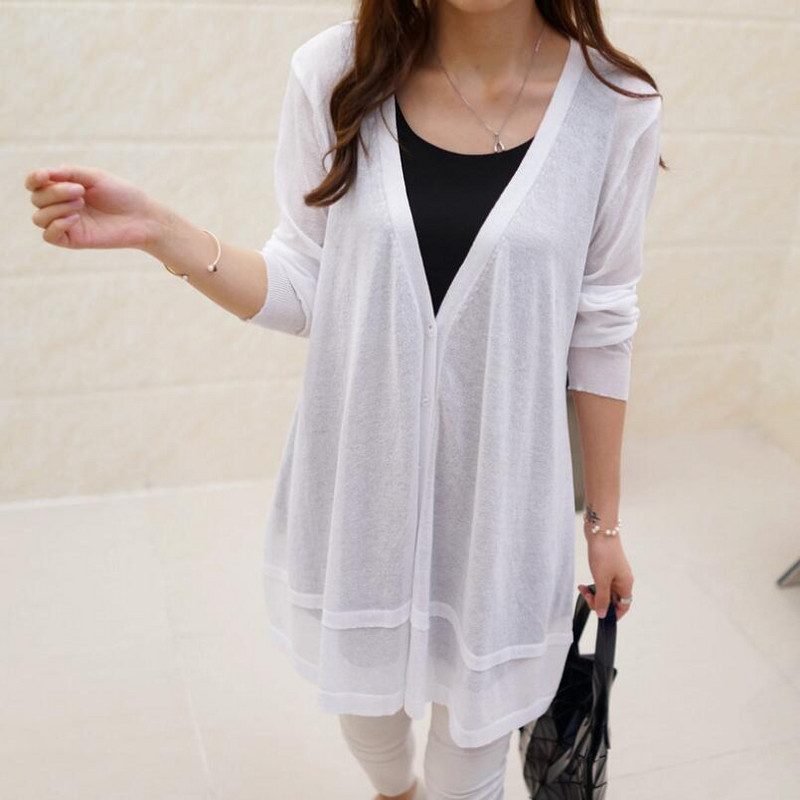 Uus 2020. aasta suve sügiskardigan naiste pikkade varrukatega kootud kampsun Naiste sall vabaaja kardiganid naiste õhuke mantel Naiste ülerõivad