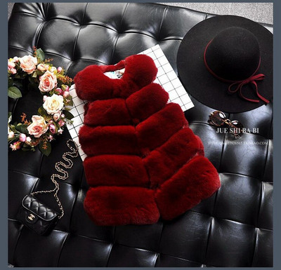 Παιδικά Κοριτσίστικα Παλτό με Ξύλινο Γιλέκο Χειμερινό Ζεστό Γιλέκο Αμάνικο Παιδικό Γούνινο Μπουφάν Βρεφικά Κοριτσίστικα Πανωφόρια Ρούχα TZ246