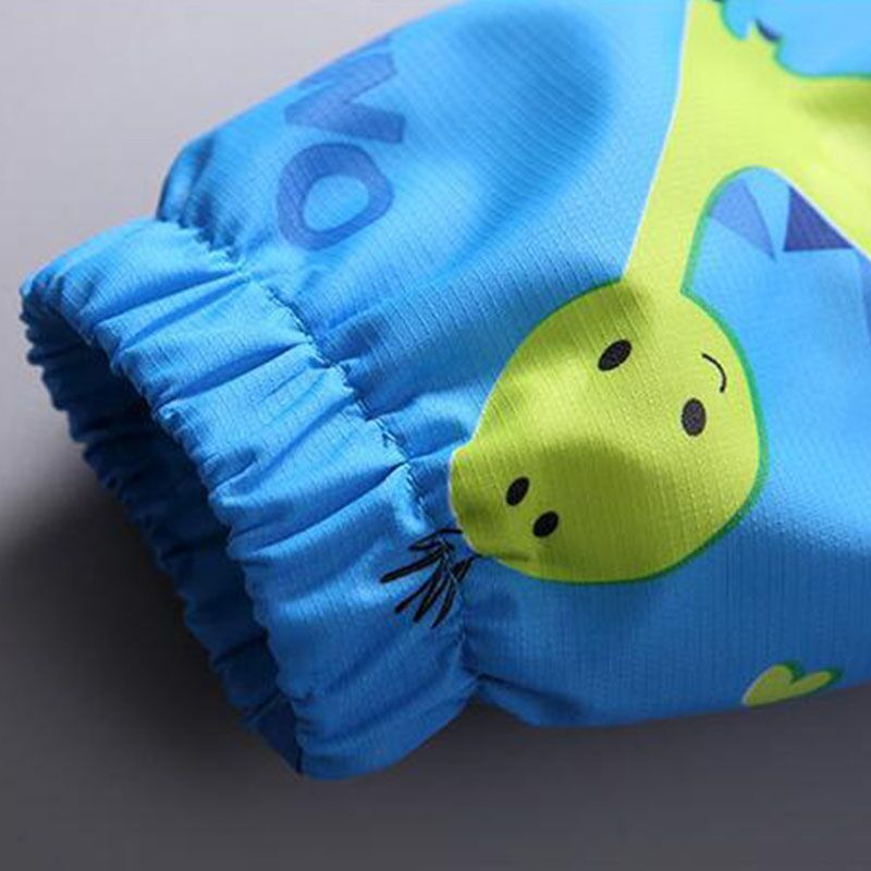 Νέο ανοιξιάτικο μπουφάν για αγόρια παλτό με κουκούλα Dinosaur Cartoon Βρεφικά ρούχα για αγόρια Πανωφόρια Παιδικά Ανεμοδαρμένα φθινοπωρινά παιδικά μπουφάν