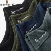 Férfi vastag polár meleg mellény dzseki 2021 őszi szabadtéri divat alkalmi mellény Férfi kabát Téli taktika nagy méretű S-5Xl mellény férfi mellény