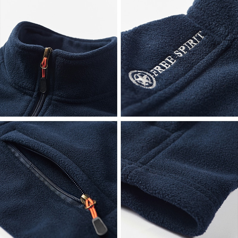 Férfi vastag polár meleg mellény dzseki 2021 őszi szabadtéri divat alkalmi mellény Férfi kabát Téli taktika nagy méretű S-5Xl mellény férfi mellény