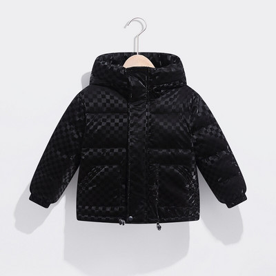 Mazuļu Meiteņu Apģērbi Jauni Rudens Ziemas Bērnu Modes Zēniem Meiteņu Jakas Karikatūra Bieza Silta Bērnu Garš Mētelis Jakas Sniega tērps 1-6Y