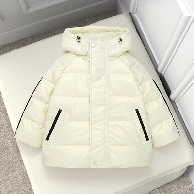 Mazuļu Meiteņu Apģērbi Jauni Rudens Ziemas Bērnu Modes Zēniem Meiteņu Jakas Karikatūra Bieza Silta Bērnu Garš Mētelis Jakas Sniega tērps 1-6Y