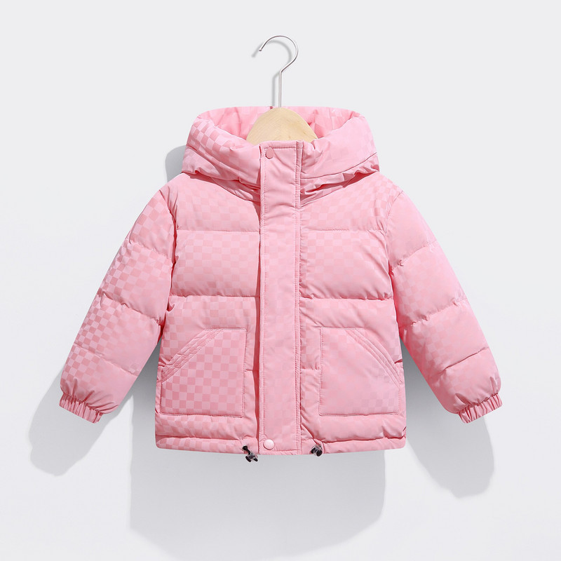 Mazuļu Meiteņu Apģērbi Jauni Rudens Ziemas Bērnu Modes Zēniem Meiteņu Jakas Karikatūra Bieza Silta Bērnu Garš Mētelis Jakas Sniega tērps 1-6Y