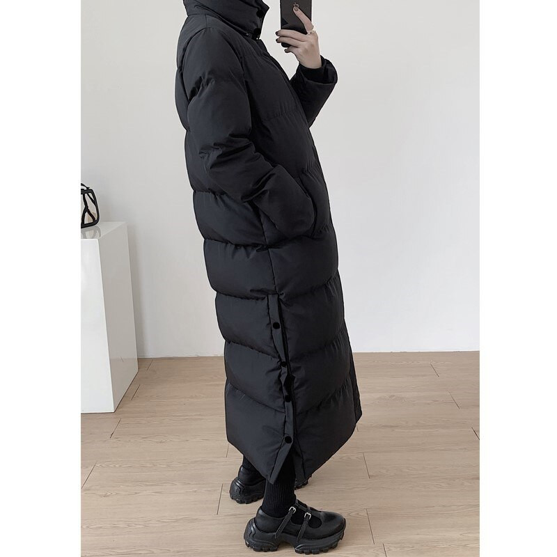 Parka kaput Ekstra Maxi Duga zimska jakna Ženska velika velika ženska jakna s kapuljačom velike veličine Ženska ženska vjetrovka Gornja odjeća Prošivena odjeća