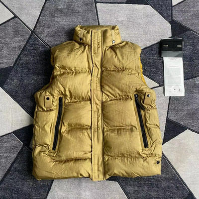 Jesen/zima 2022. Big Stone muški prsluk Zadebljana topla balon jakna Muška i ženska vodootporna jakna bez rukava otporna na vjetar