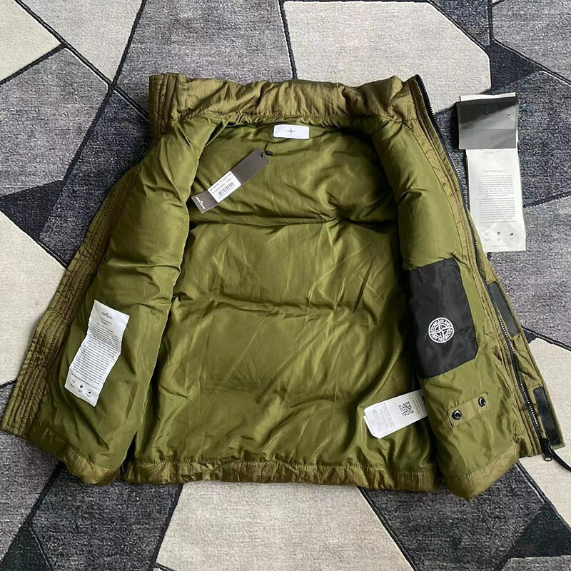 Jesen/zima 2022. Big Stone muški prsluk Zadebljana topla balon jakna Muška i ženska vodootporna jakna bez rukava otporna na vjetar
