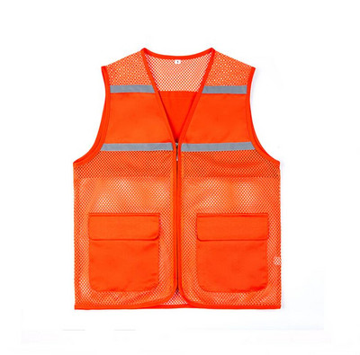 Vīriešu veste ar V veida kakla izgriezumu ar rāvējslēdzēju tīkla jaka bez piedurknēm pavasara vasara vīriešu daudzkabatu liela izmēra veste L-6XL