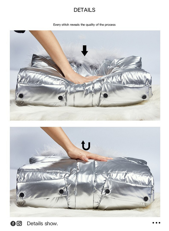 2022. gada ziemas dūnu jaka meitenēm, mākslīgās kažokādas bieza, silta, spīdīga meitene ziemas virsdrēbes mētelis 5–14 gadiem pusaudžu meitenes parka tērps